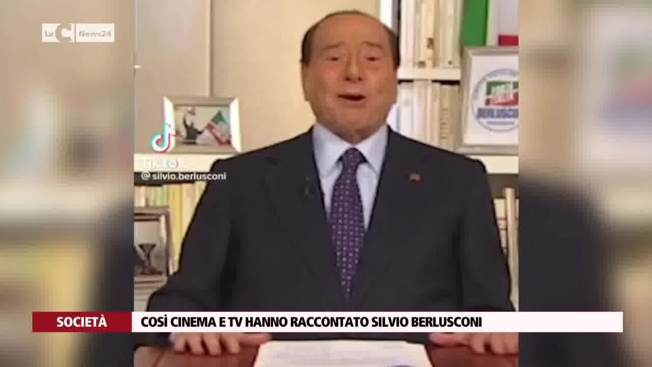 Così cinema e tv  hanno raccontato Silvio Berlusconi