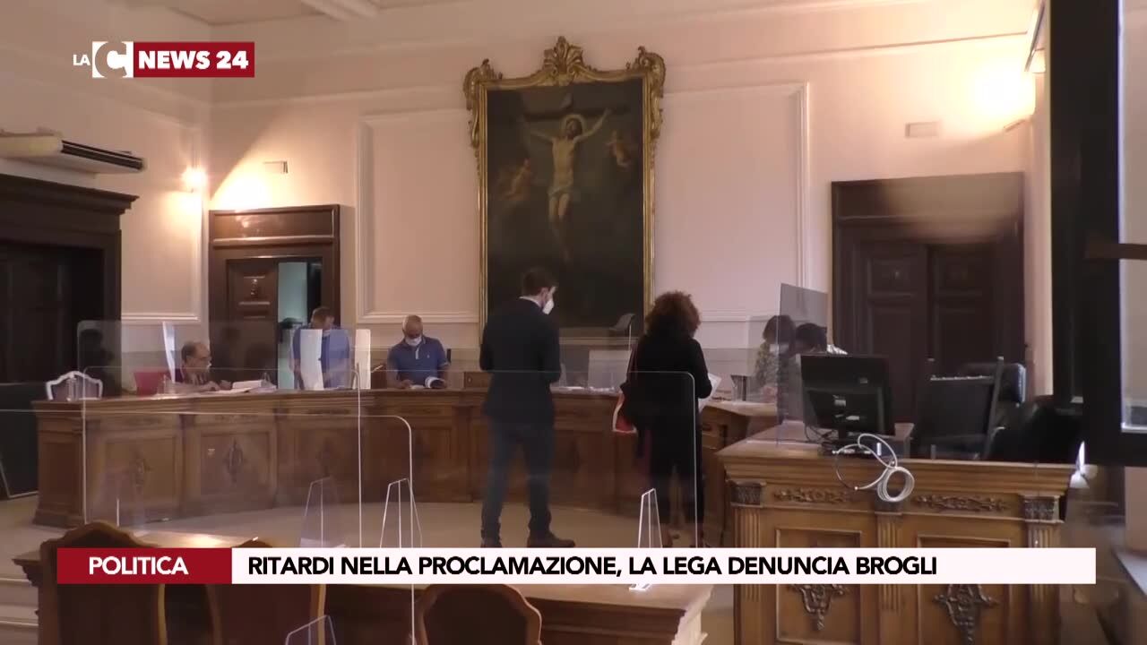 Ritardi nella proclamazione, la Lega denuncia brogli