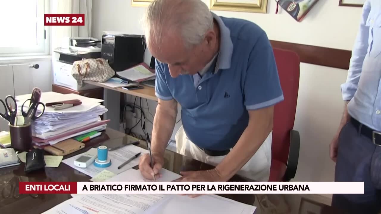 A Briatico firmato il patto per la rigenerazione urbana