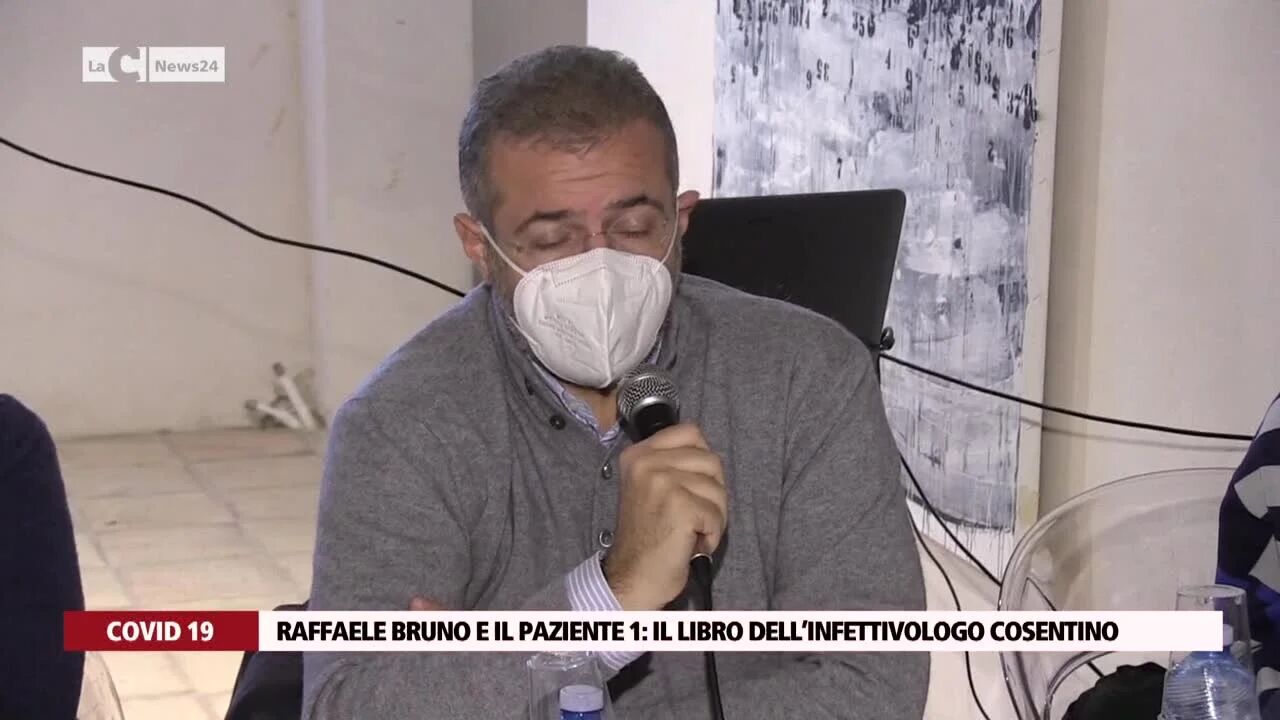 Raffaele Bruno e il paziente 1: il libro dell’infettivologo cosentino
