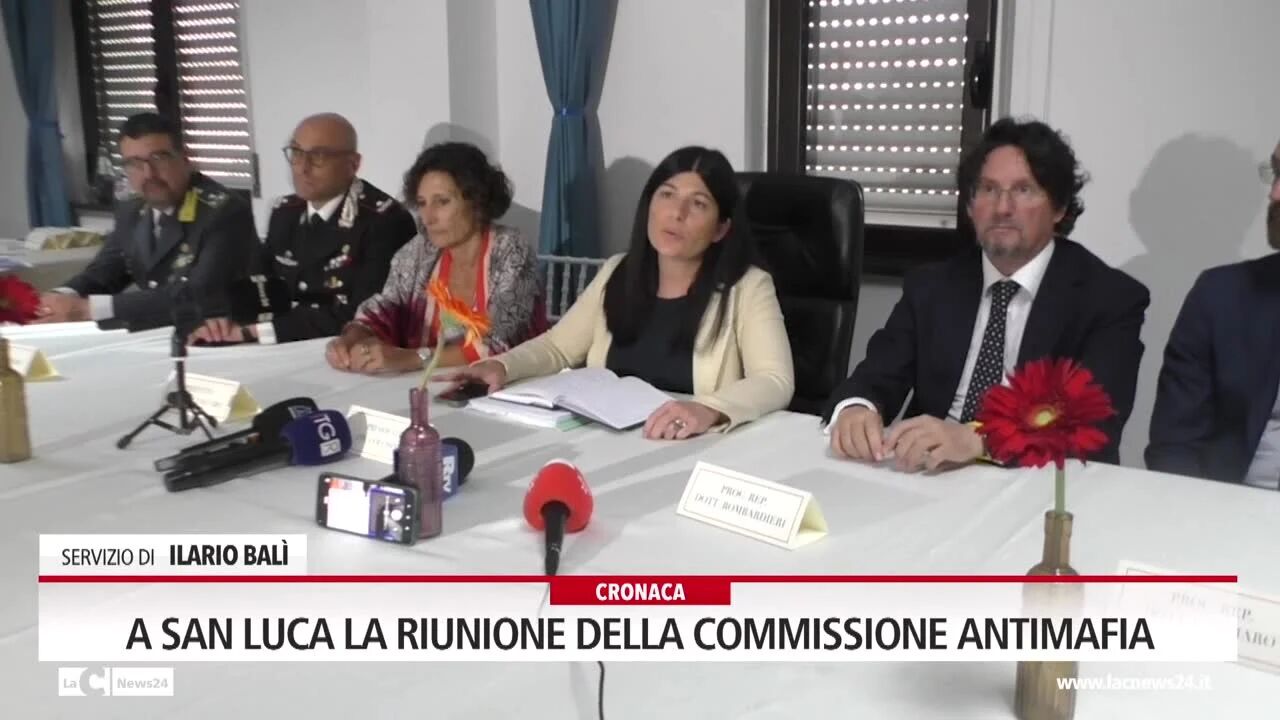 A San Luca la riunione della commissione antimafia