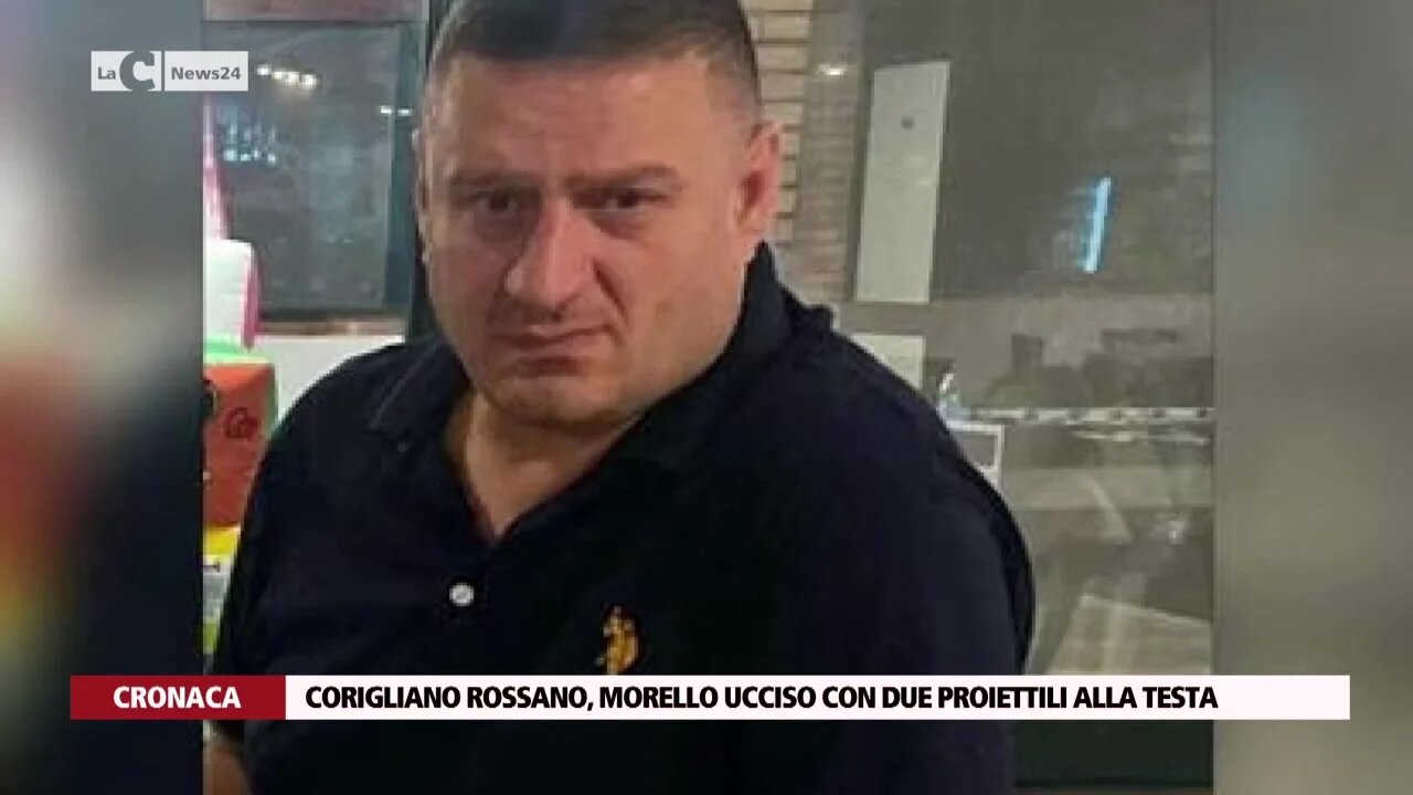 Corigliano Rossano, Morello ucciso con due proiettili alla testa