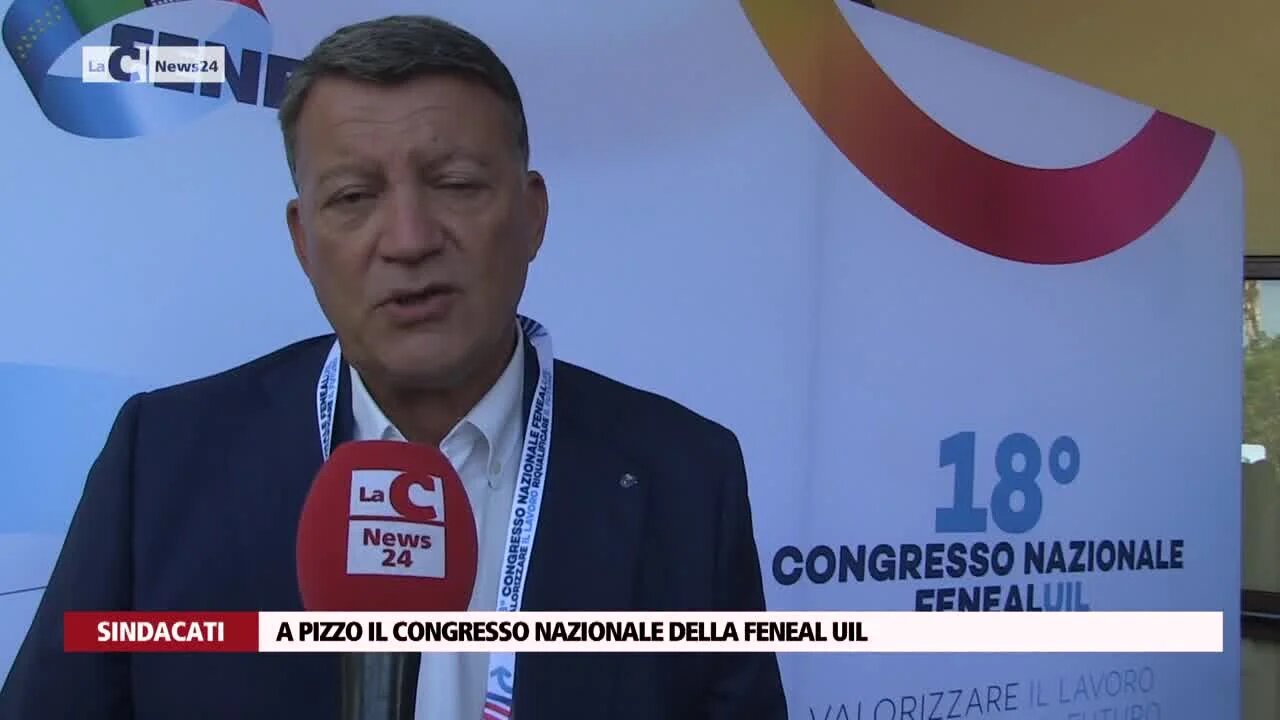 A Pizzo il congresso nazionale della Feneal Uil