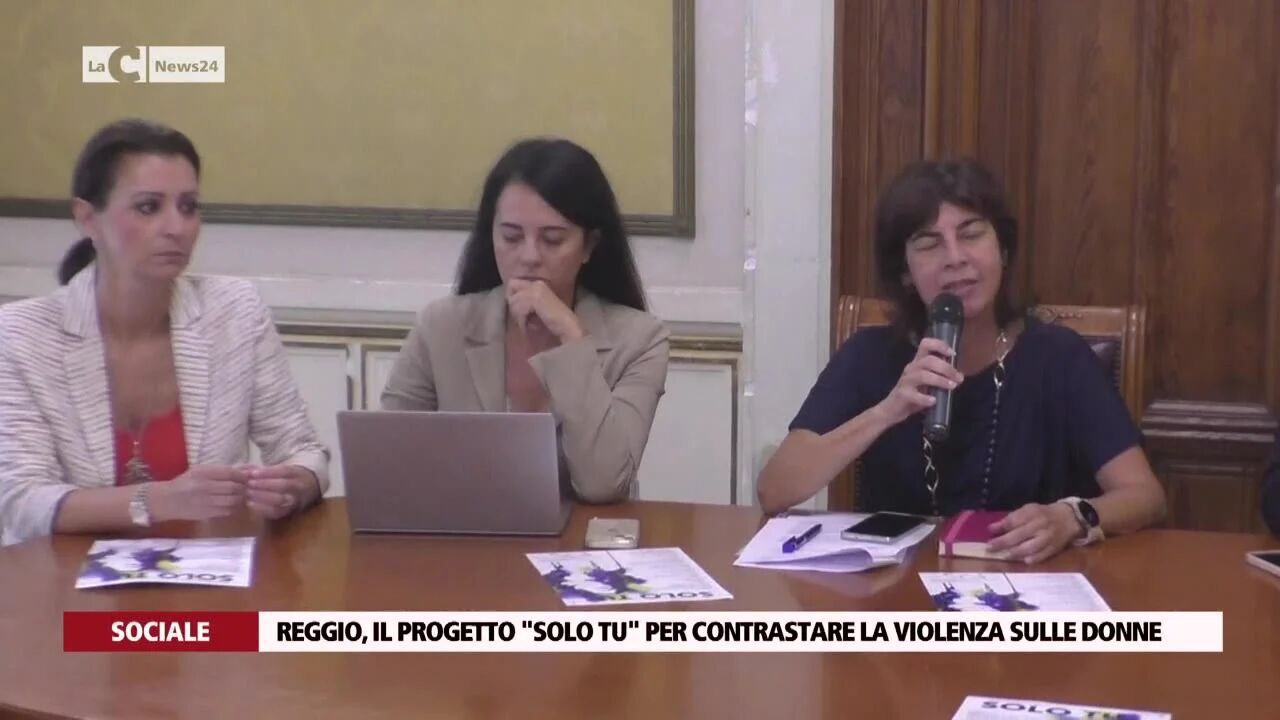 Reggio, il progetto 'Solo tu' per contrastare la violenza sulle donne