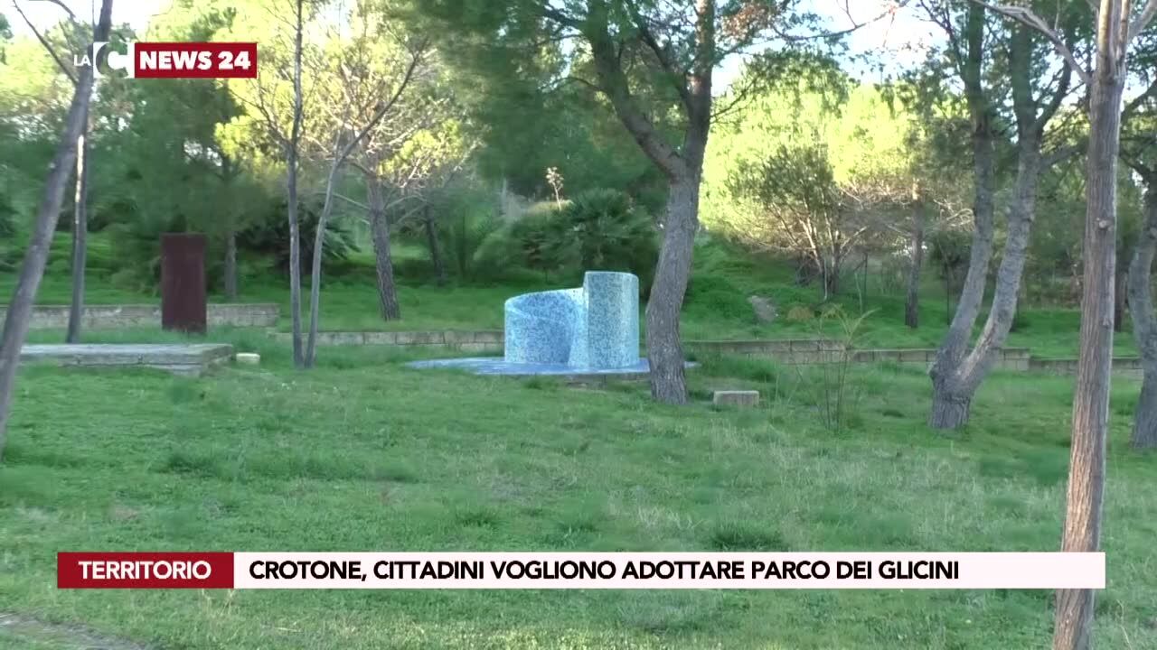 Crotone, cittadini vogliono adottare parco dei Glicini