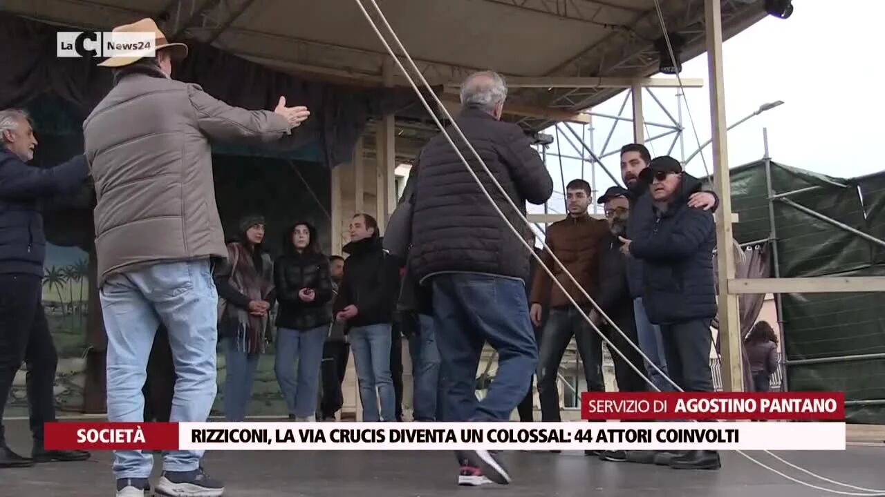 Rizziconi, la Via Crucis diventa un colossal: 44 attori coinvolti