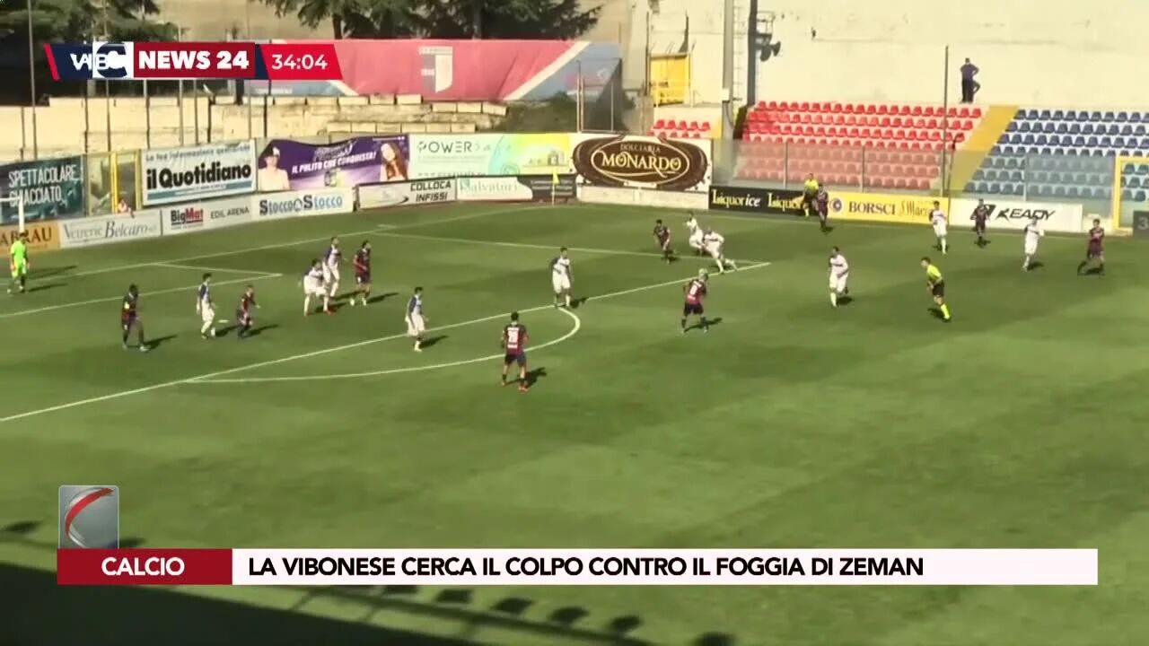 La Vibonese cerca il colpo contro il Foggia di Zeman