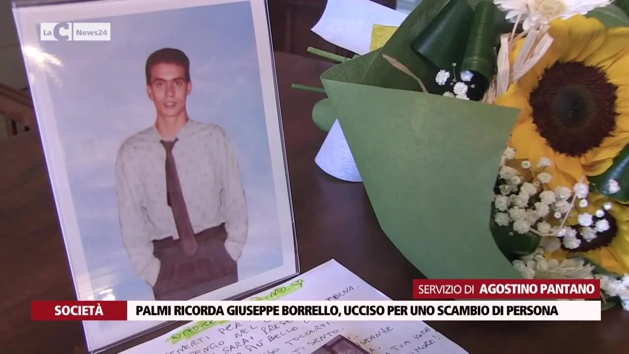 Palmi ricorda Giuseppe Borrello, ucciso per uno scambio di persona