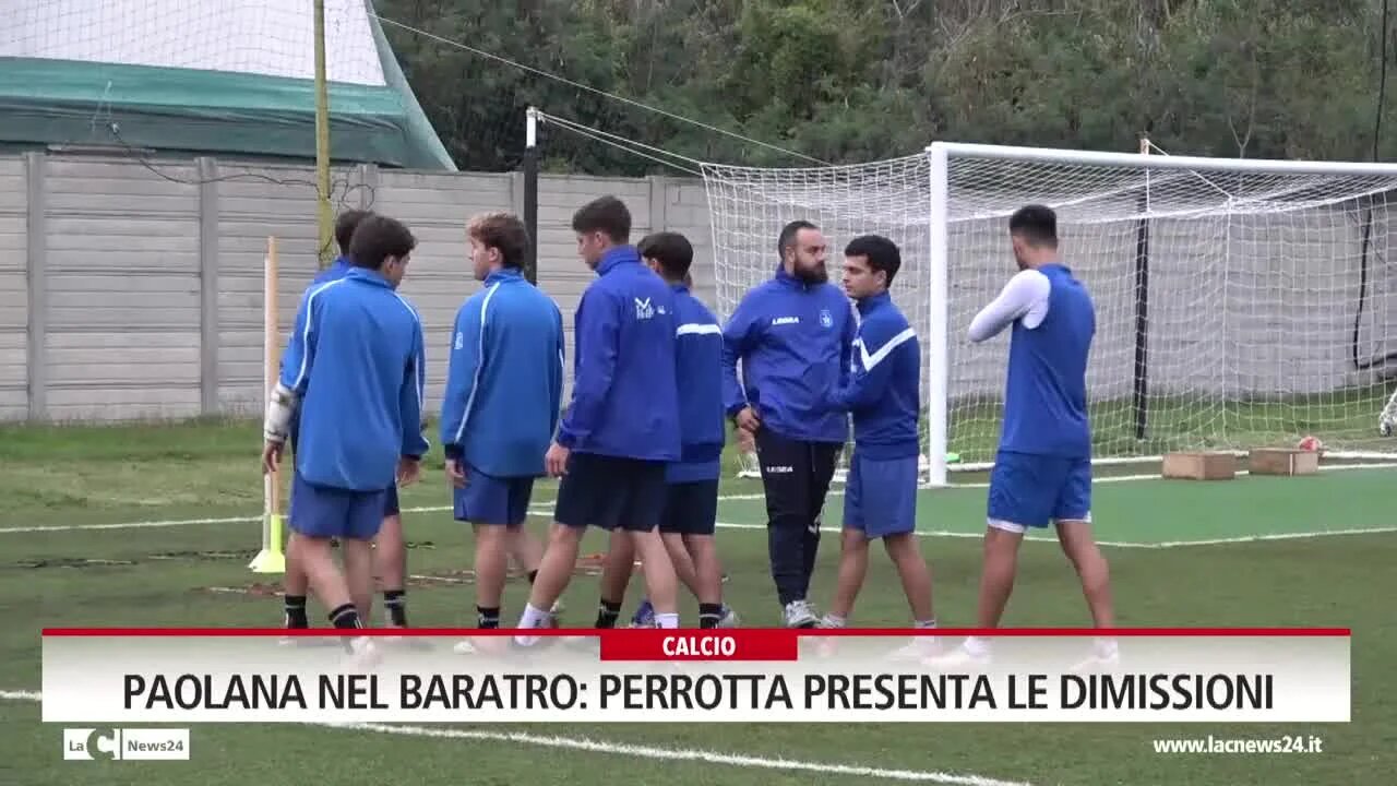 Paolana nel baratro: Perrotta presenta le dimissioni