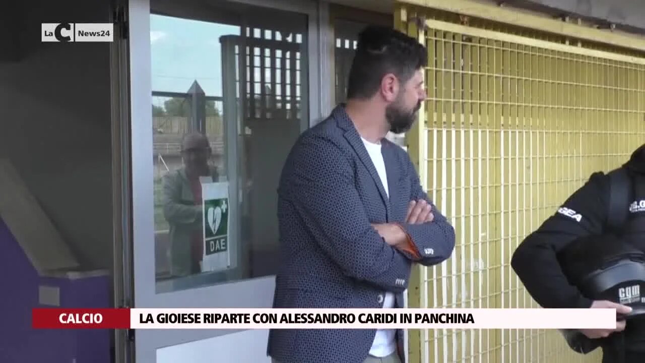 La Gioiese riparte con Alessandro Caridi in panchina