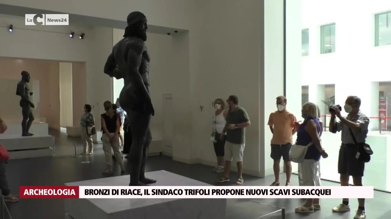 Bronzi di Riace, il sindaco Trifoli propone nuovi scavi subacquei