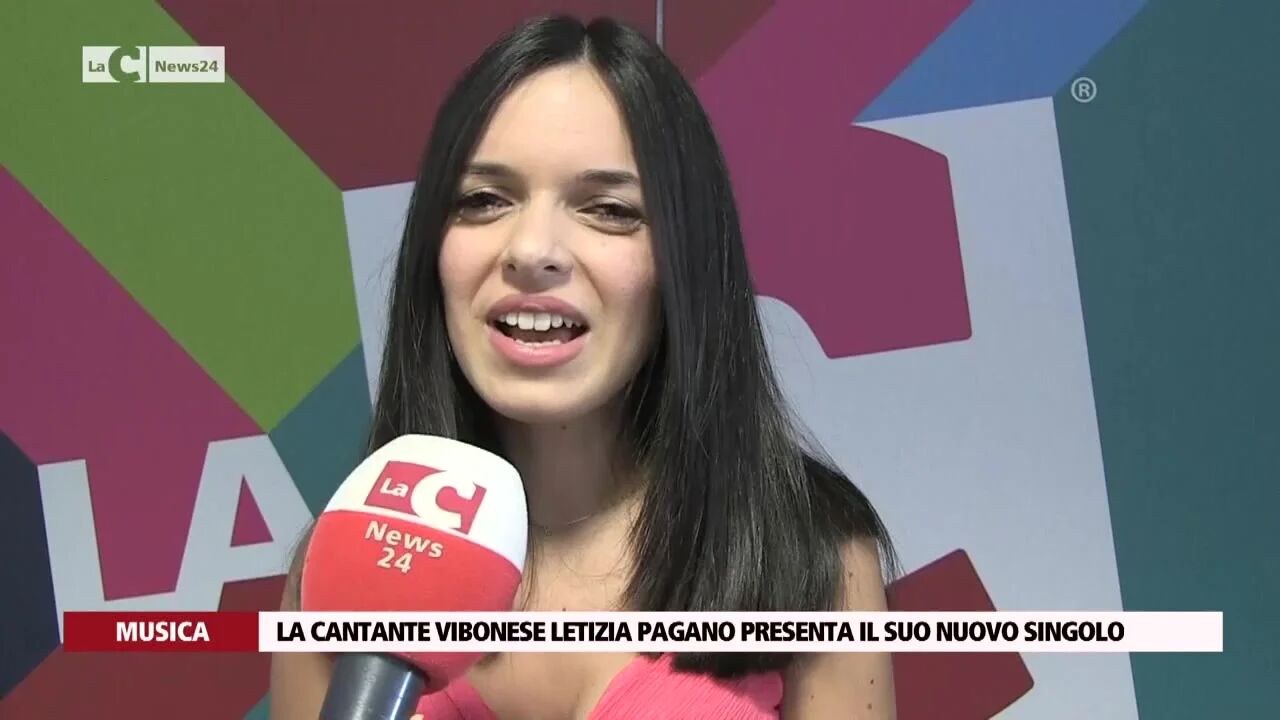 La cantante vibonese Letizia Pagano presenta il suo nuovo singolo