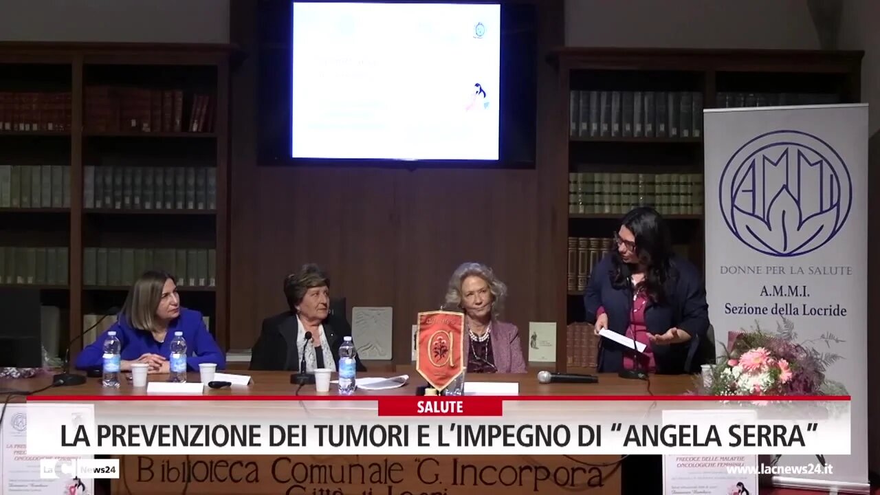 La prevenzione dei tumori e l’impegno di “Angela Serra”