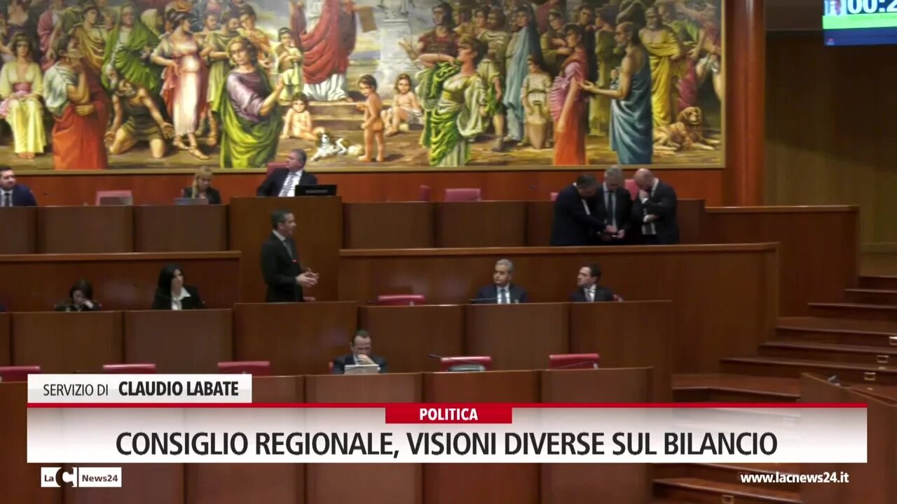 Consiglio regionale, visioni diverse sul bilancio