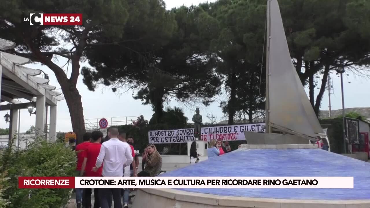 Crotone arte, musica e cultura per ricordare Rino Gaetano