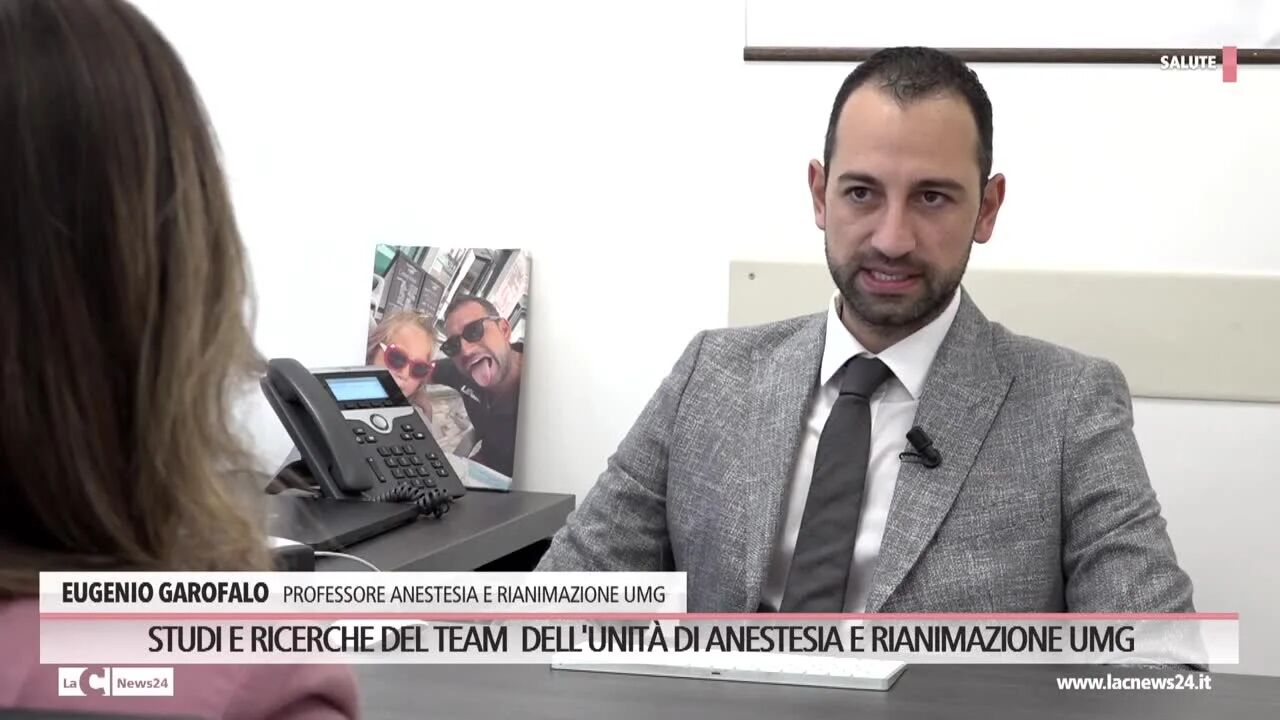 Studi e ricerche del team dell'Unità di anestesia e rianimazione dell'Umg