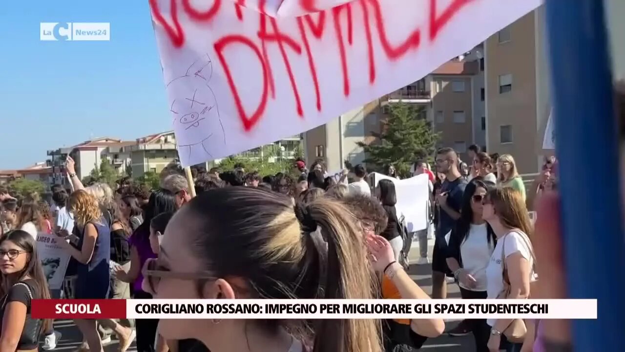 Corigliano Rossano: impegno per migliorare gli spazi studenteschi