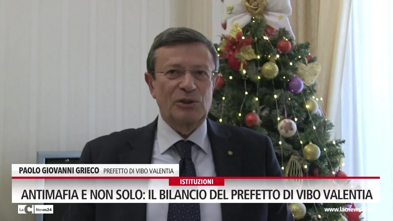 Antimafia e non solo: il bilancio del Prefetto di Vibo Valentia