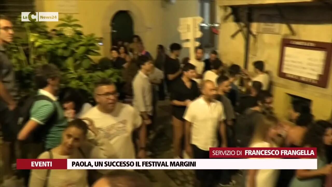 Paola, un successo il Festival Margini