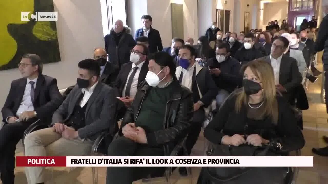 Fratelli d'Italia si rifa' il look a Cosenza e provincia