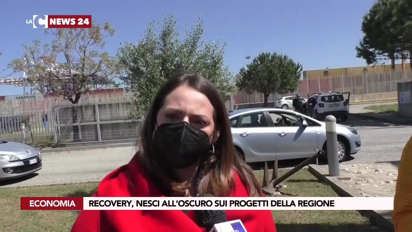 Recovery, Nesci all’oscuro sui progetti della Regione