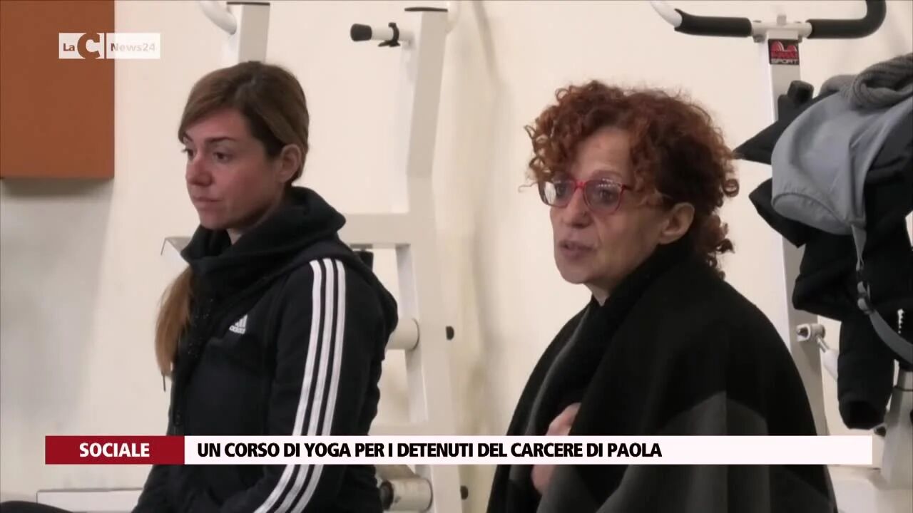 Un corso di yoga per i detenuti del carcere di Paola