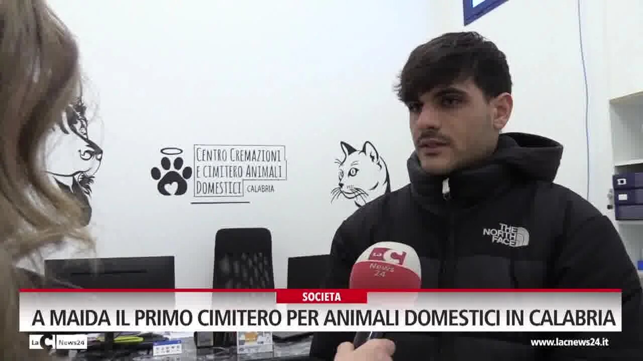 A Maida il primo cinerario in Calabria per animali domestici: «Le famiglie possono venire a trovarli quando vogliono»