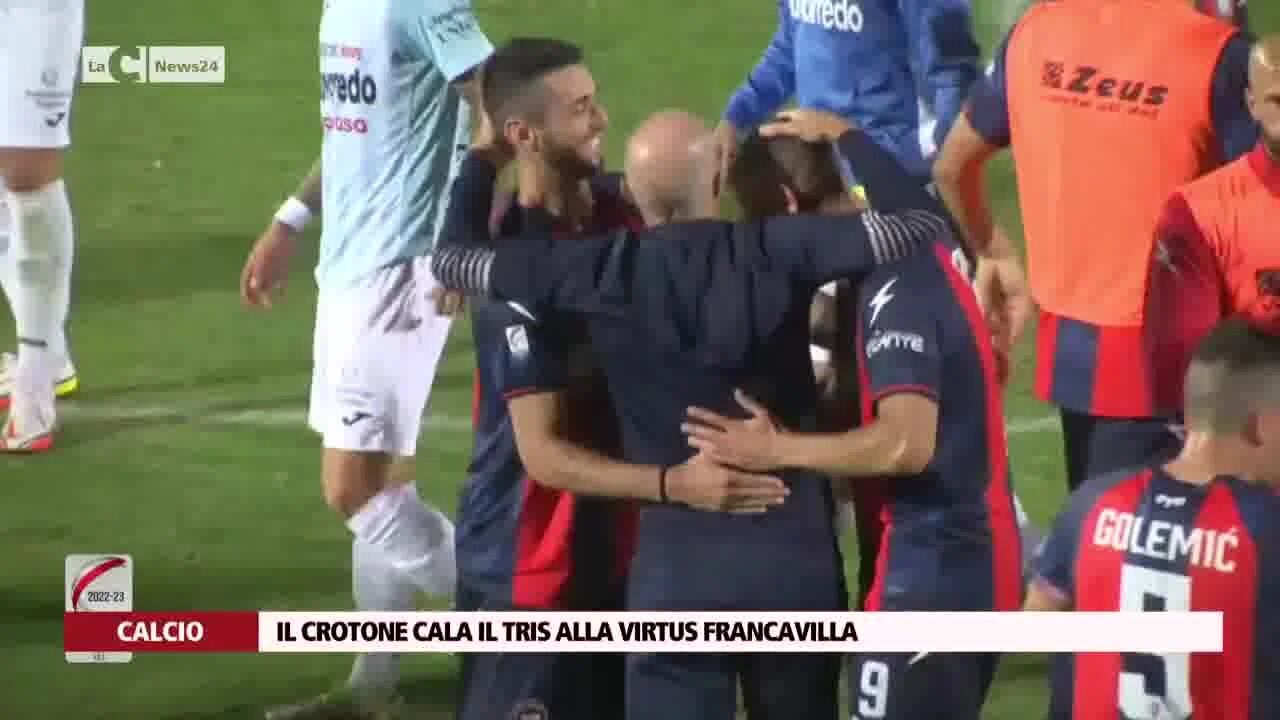 Il Crotone cala il tris alla Virtus Francavilla