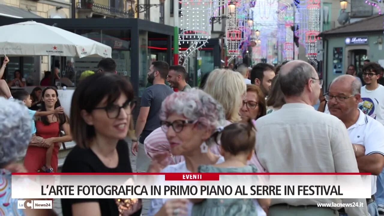 L’arte fotografica in primo piano al Serre in Festival