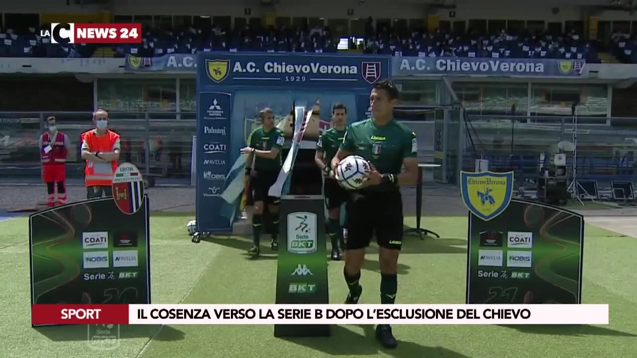 Il Cosenza verso la serie B dopo l’esclusione del Chievo