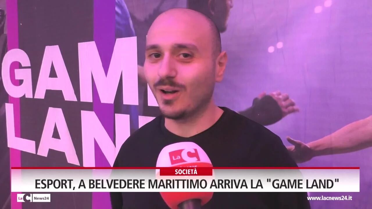Esport, a Belvedere marittimo arriva la "Game Land"