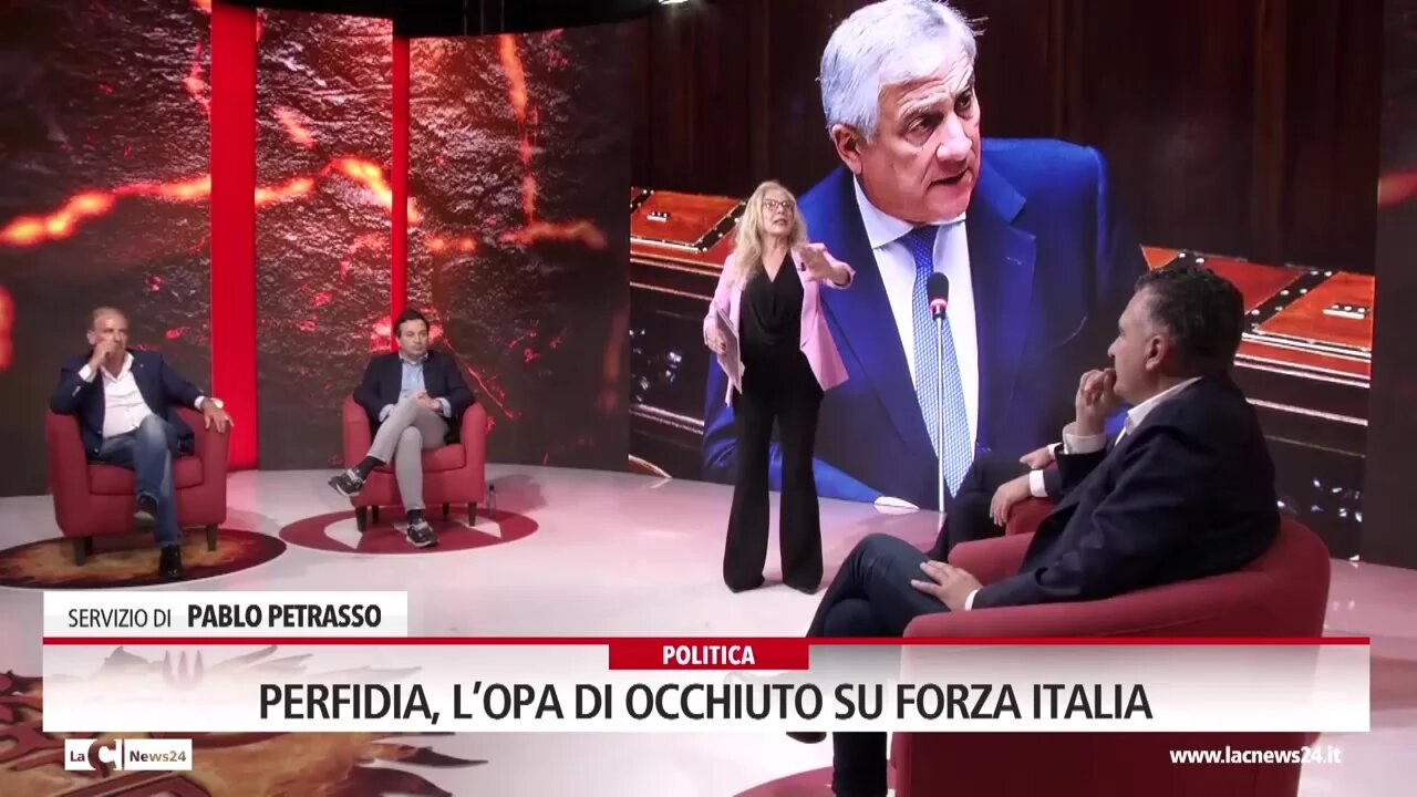 Perfidia, l’Opa di Occhiuto su Forza Italia