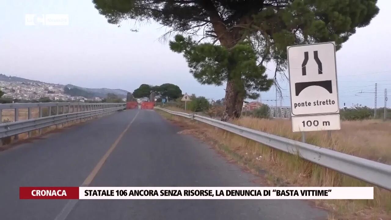 Statale 106 ancora senza risorse, la denuncia di “Basta vittime”
