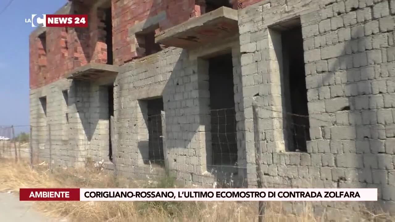 Corigliano-Rossano, l’ultimo ecomostro di contrada Zolfara