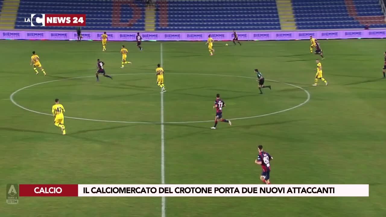 Il calciomercato del Crotone porta due nuovi attaccanti