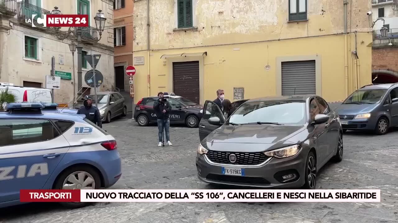 Nuovo tracciato della “SS 106”, Cancelleri e Nesci nella Sibaritide