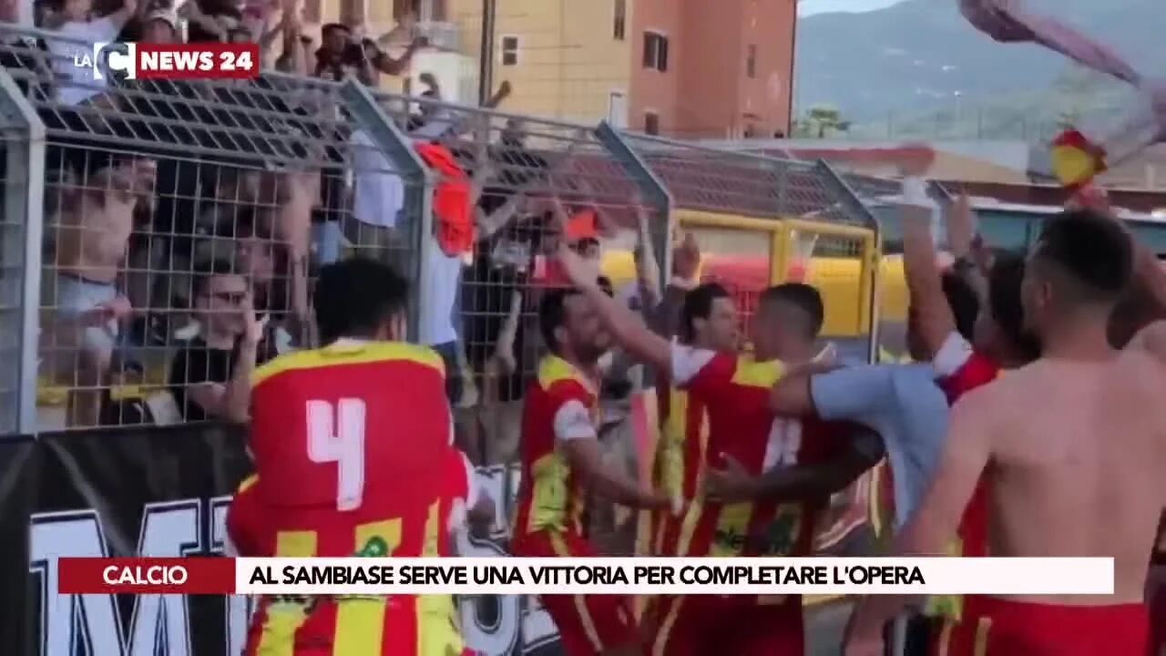 Al Sambiase serve una vittoria per completare l'opera