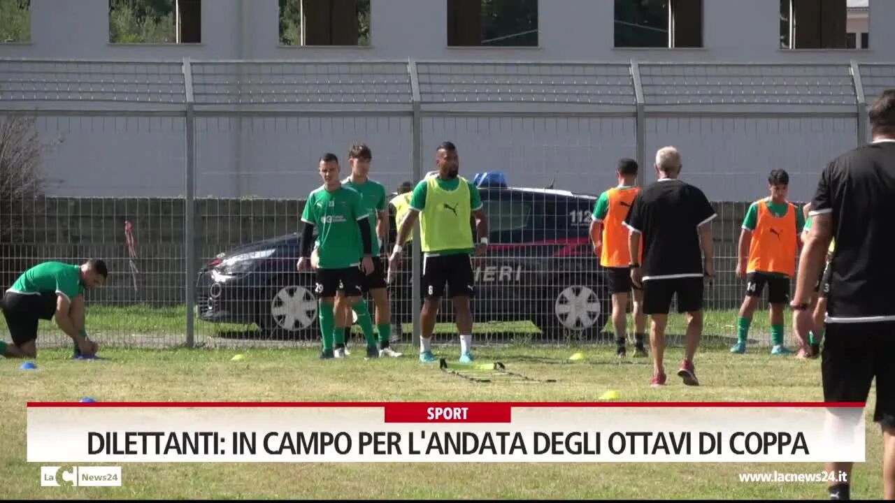 Dilettanti:  in campo per l'andata degli ottavi di coppa
