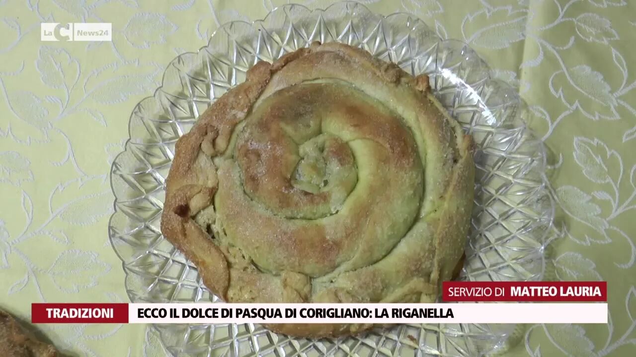 Ecco il dolce di Pasqua di Corigliano: la Riganella