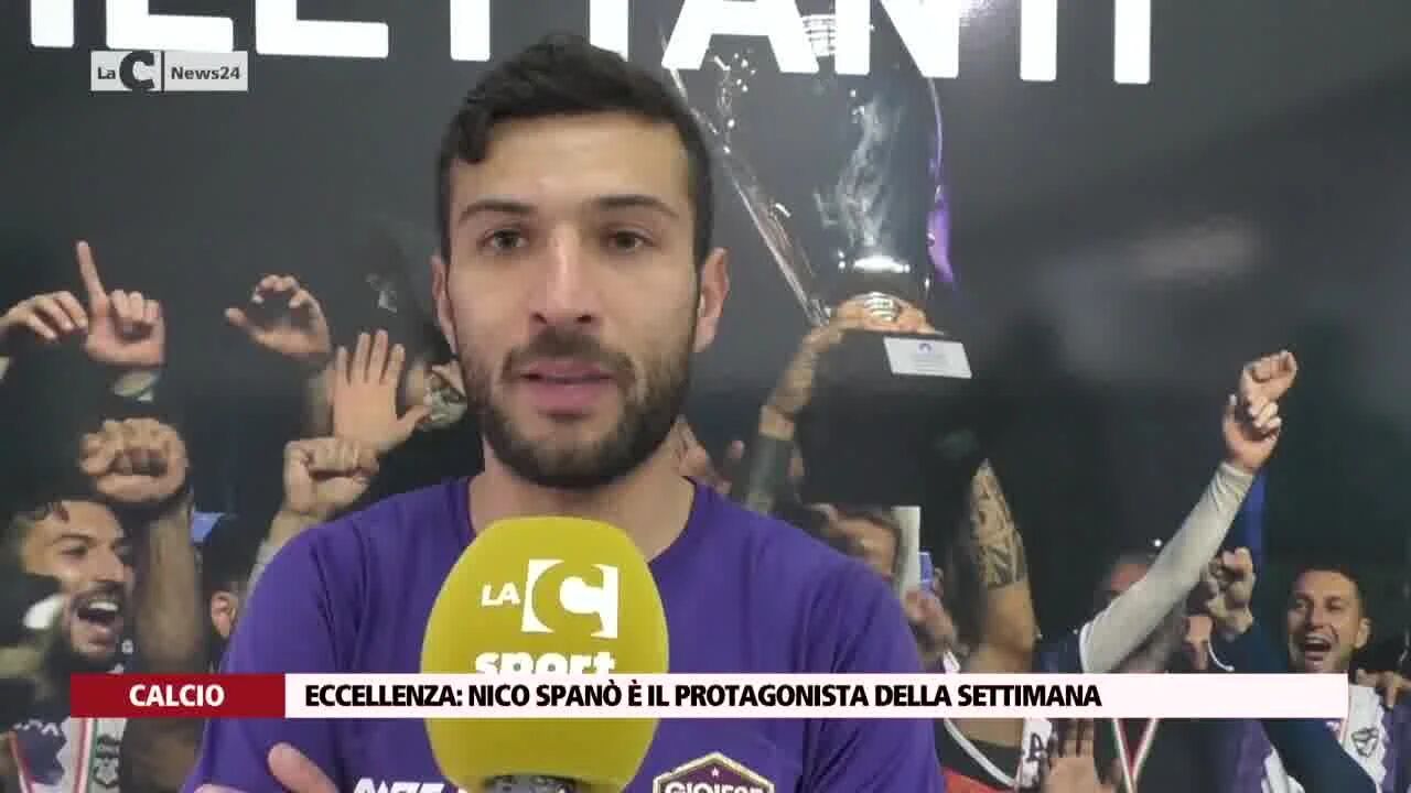 Eccellenza: Nico Spanò è il protagonista della settimana