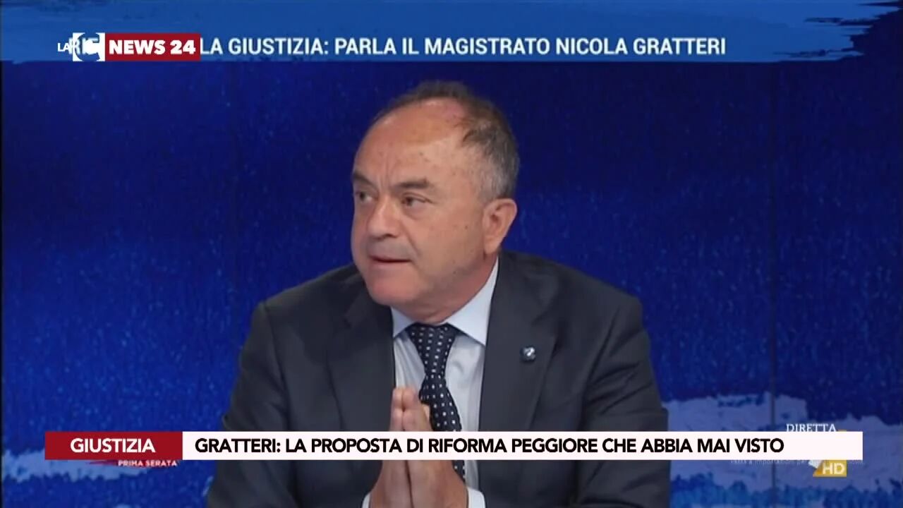 Gratteri: «La proposta di riforma peggiore che abbia mai visto»
