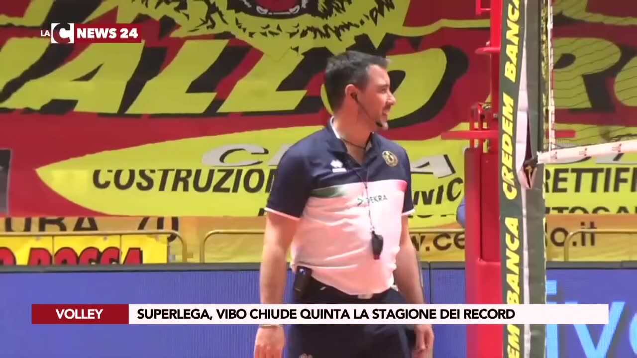 Superlega, Vibo chiude quinta la stagione dei record