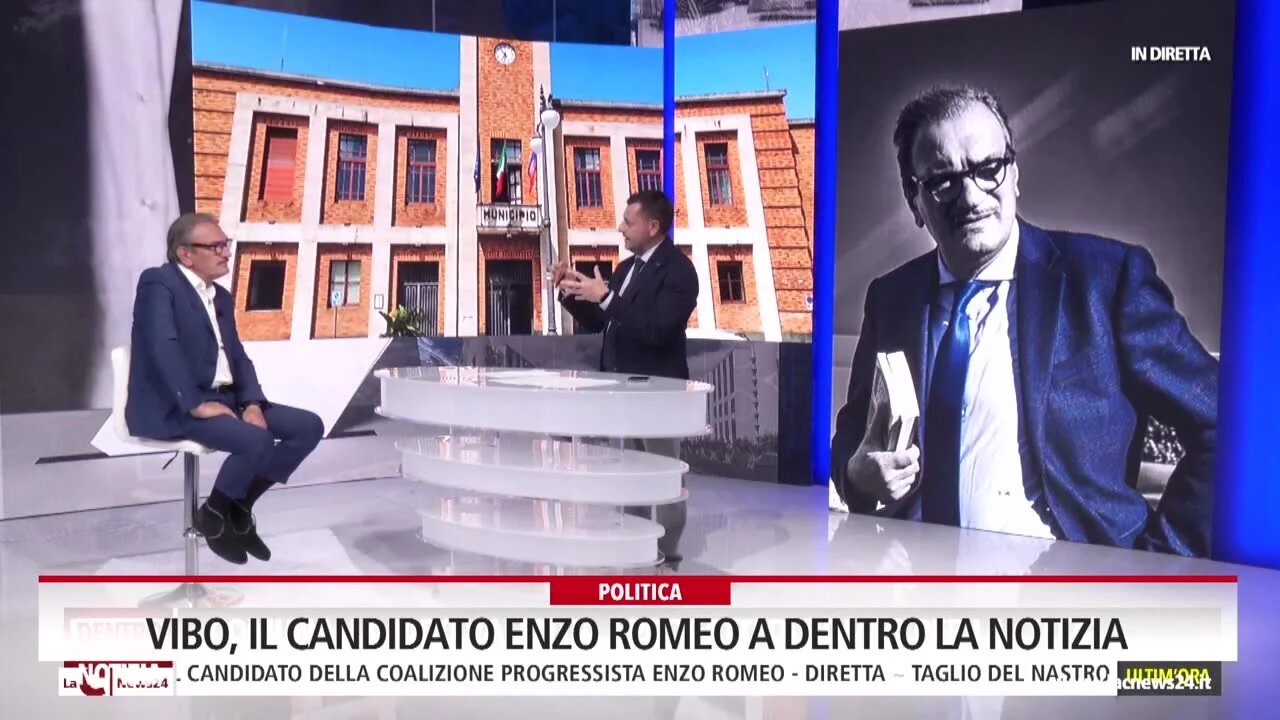 Vibo, il candidato Enzo Romeo a dentro la notizia