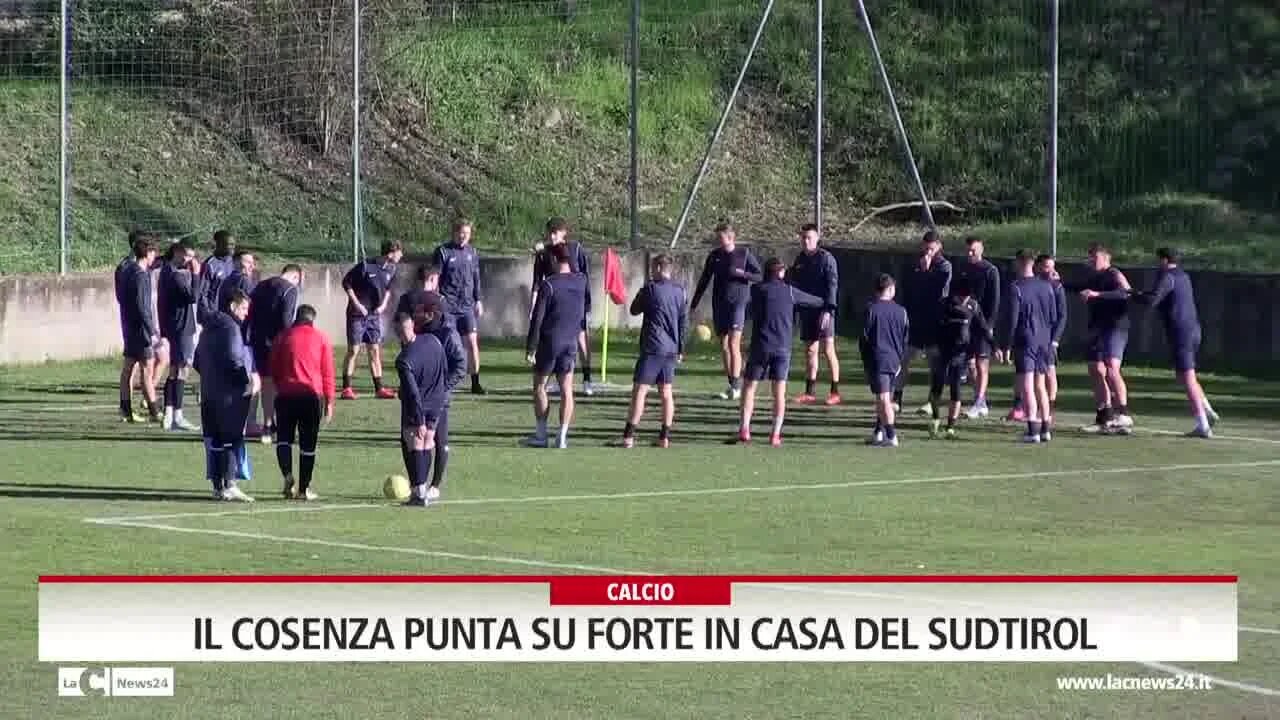 Il Cosenza punta su Forte in casa del Sudtirol