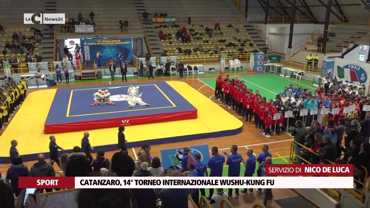 Catanzaro, 14° torneo internazionale Wushu-Kung fu