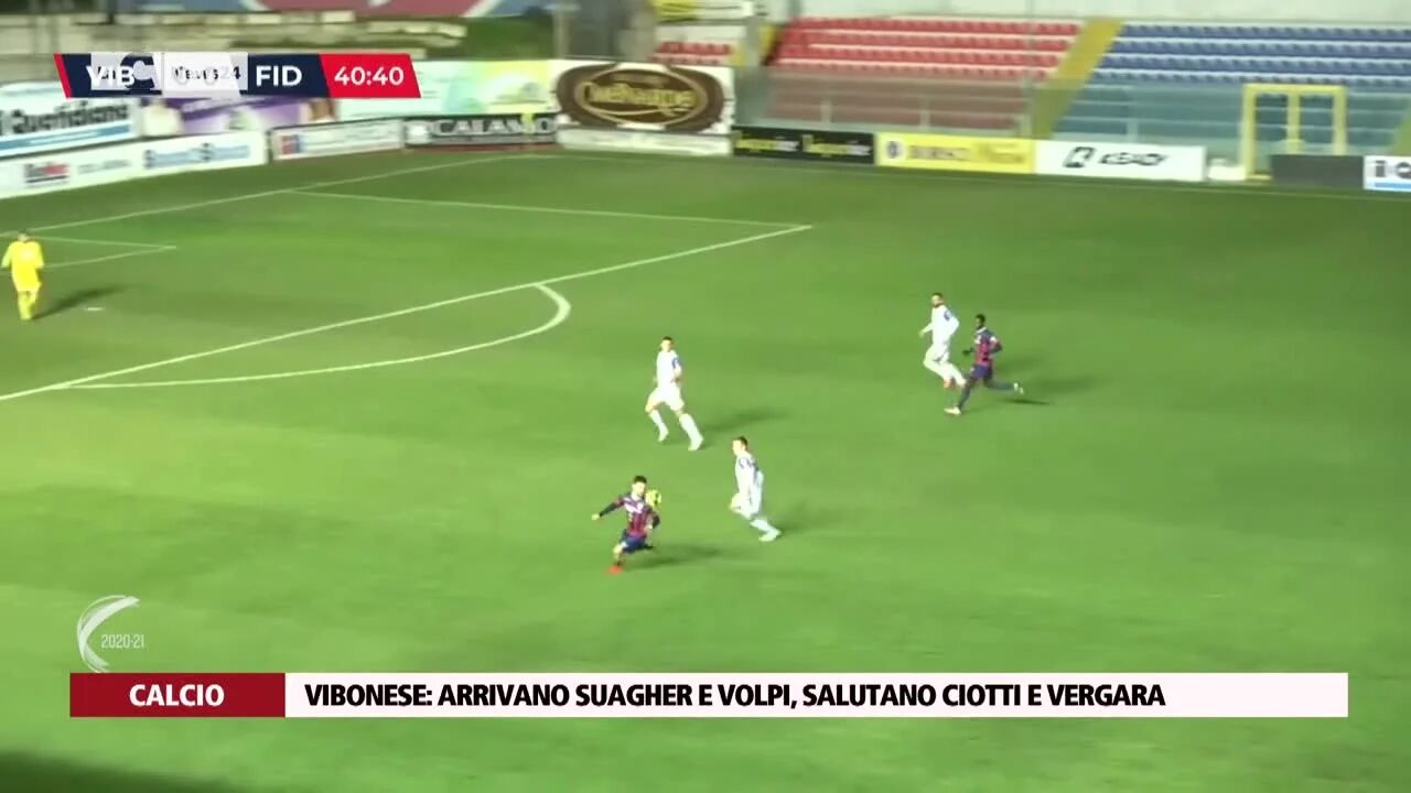 Vibonese, arrivano Suagher e Volpi, salutano Ciotti e Vergara