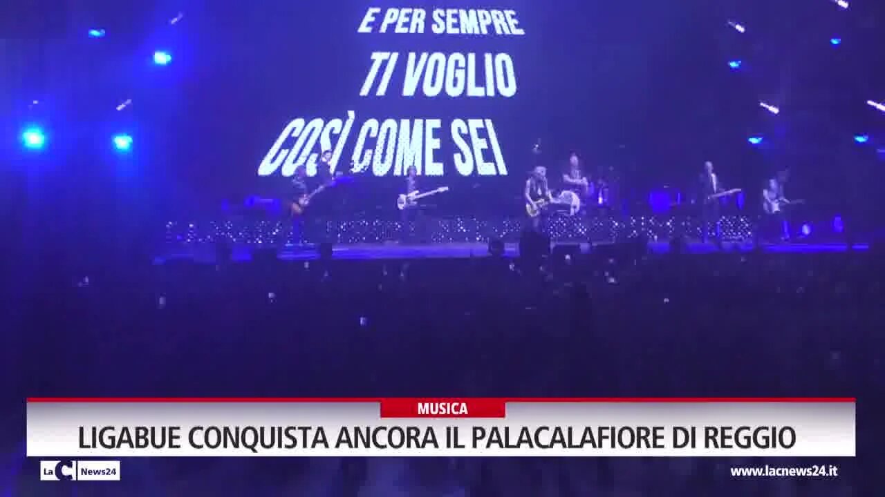 Ligabue conquista ancora il Palacalafiore di Reggio