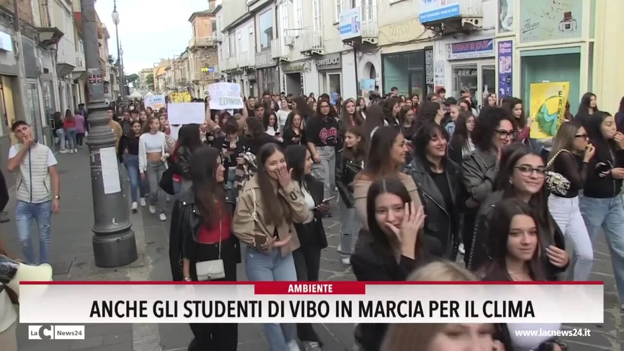 Anche gli studenti di Vibo in marcia per il clima