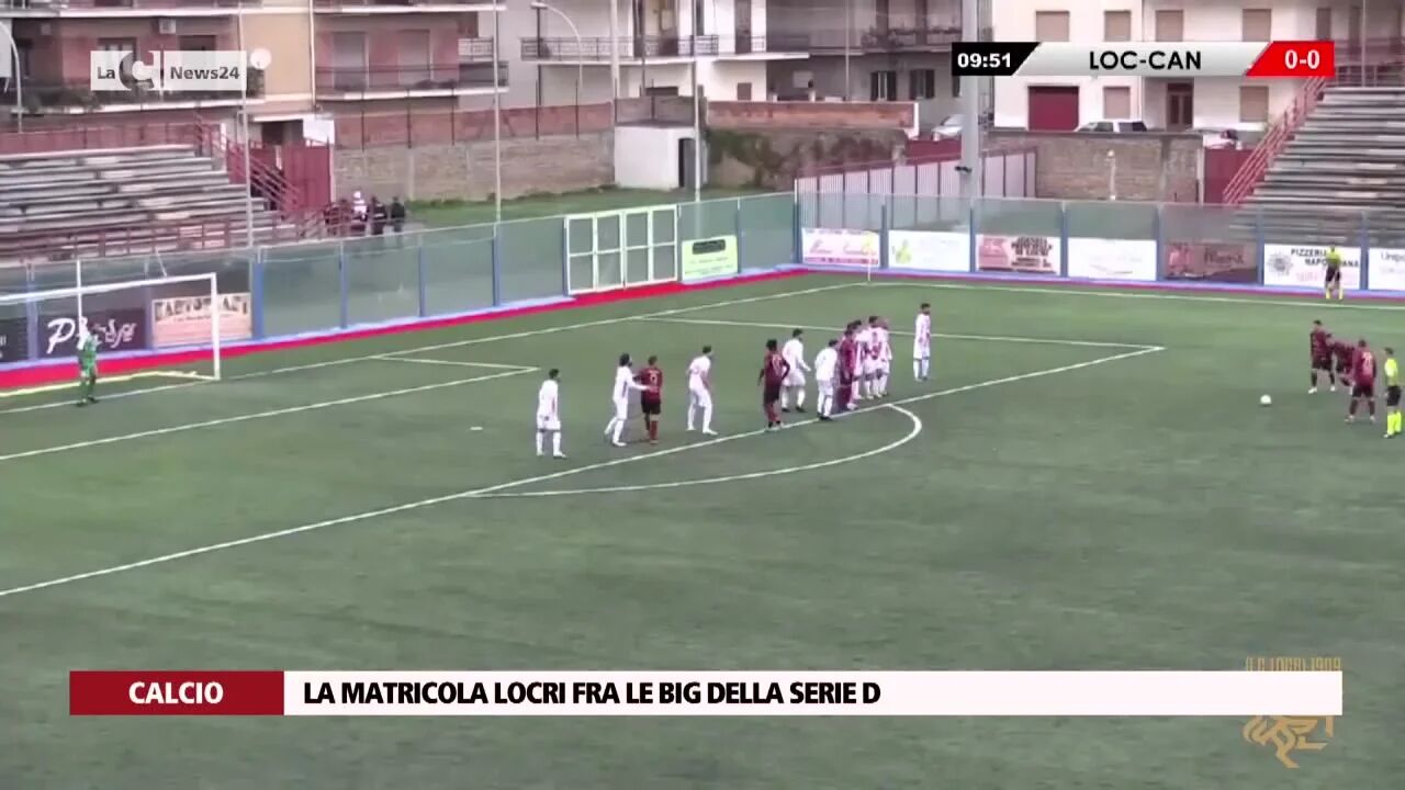 La matricola Locri fra le big della Serie D