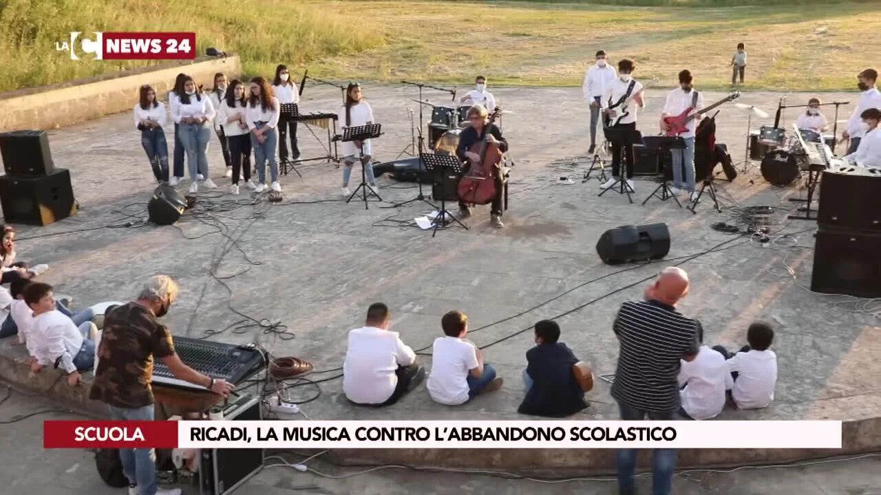 Ricadi, la musica contro l’abbandono scolastico
